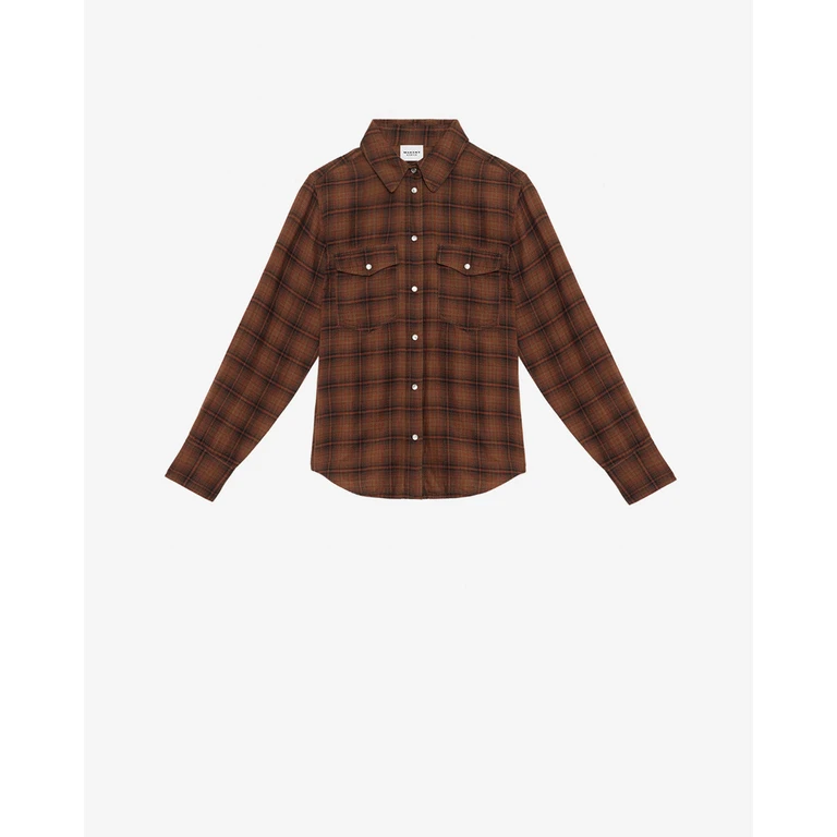 Chemise Yalisa - Femme - Foncé Bronze - Taille34 - Marant Étoile