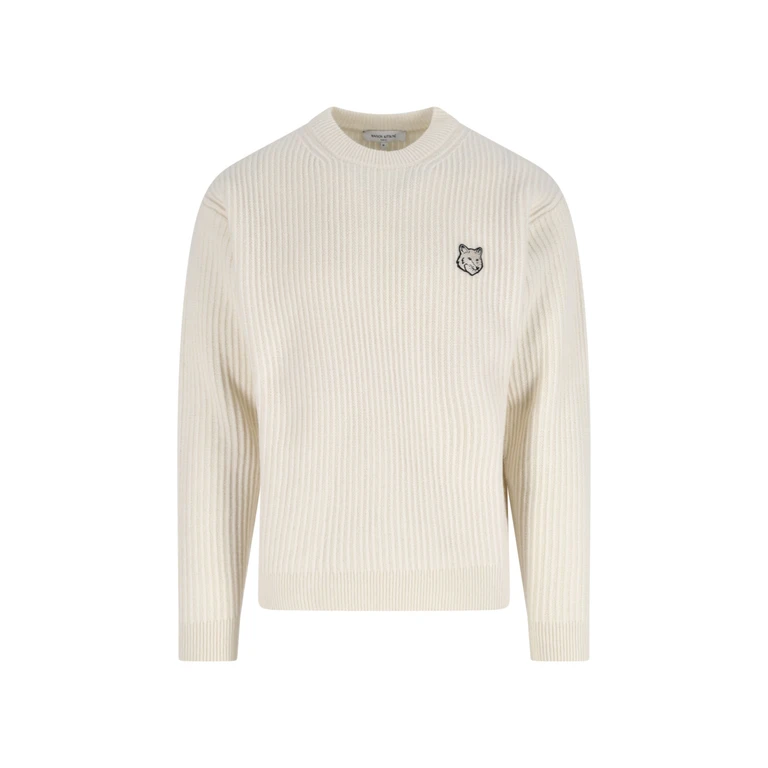 Maison Kitsuné Pull Col Rond - Fox