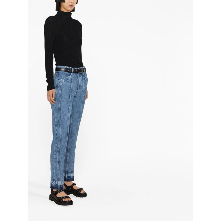 Marant Étoile Blue Cotton Sulanoa Jeans
