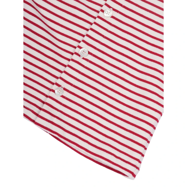 Babe & Tess Hood Red Cotton Polyamide Elastane Sweatshirt