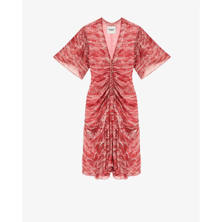 Robe Vivienne - Femme - Rouge - Taille36 - Marant Étoile