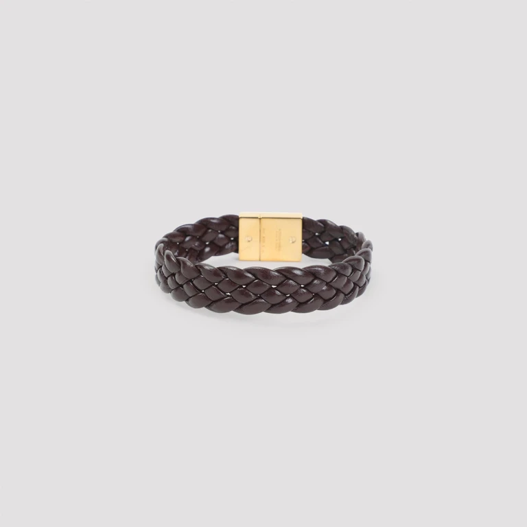 Intrecciato Leather Bracelet