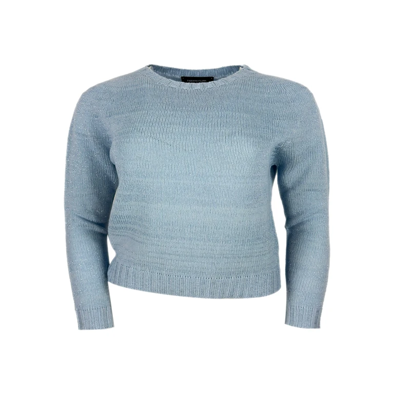 Fabiana Filippi Sweaters Light Blue 66wv 13se 9ws - Women