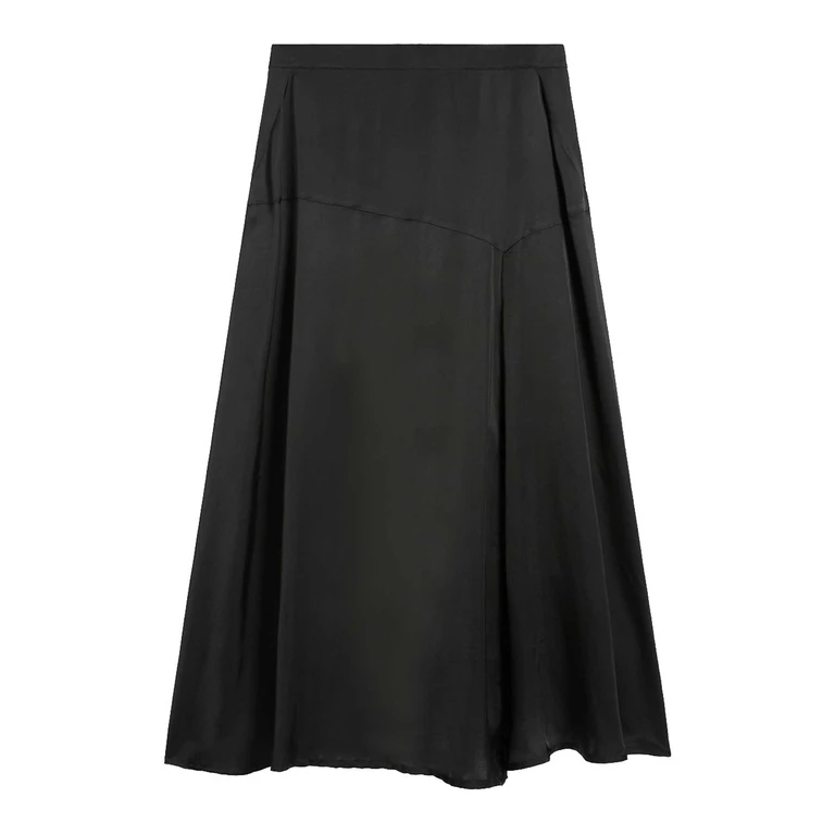 Pence Jupe Midi - Noir