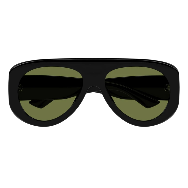 Bottega Veneta Bv1362s-006 - Black Green Lens Nylon Sunglasses - Women