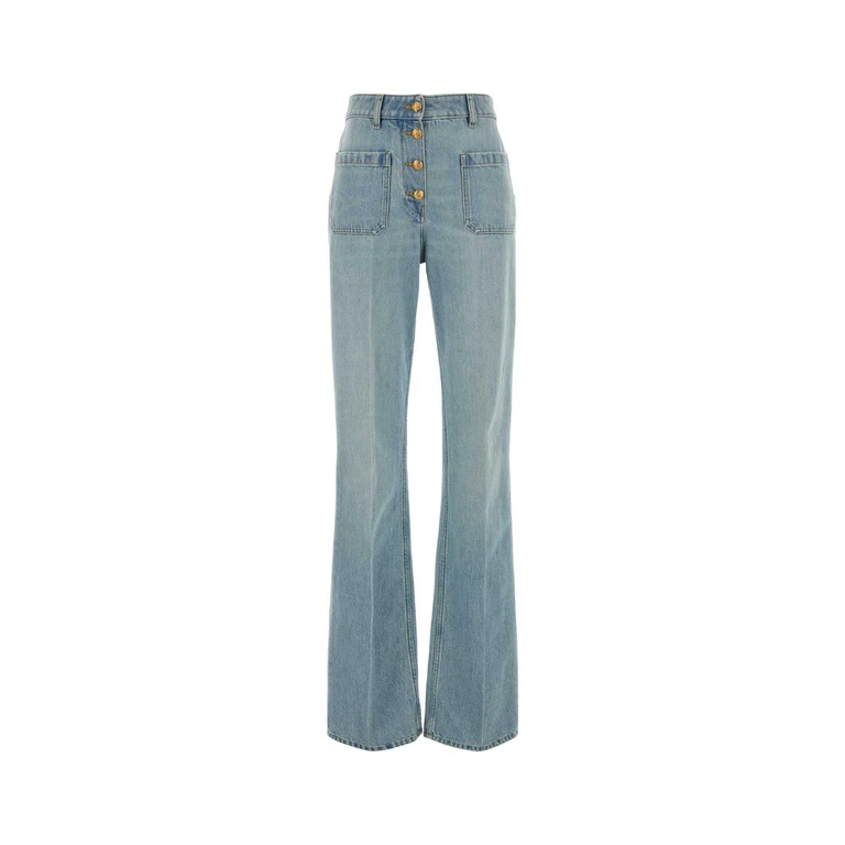 Valentino Garavani Denimlavdirtybluchiaro Virgin Wool Pantaloni