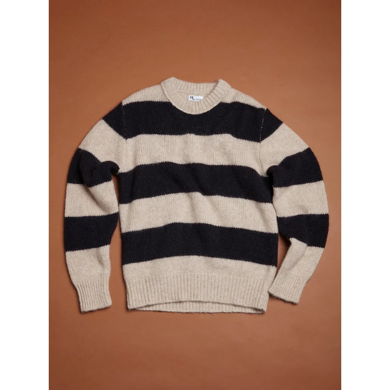 Doppiaa Aashton Wool And Cashmere Polo Sweater Beige Knitwear - Unisex