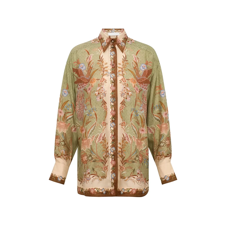 Zimmermann Indra Floral-print Shirt