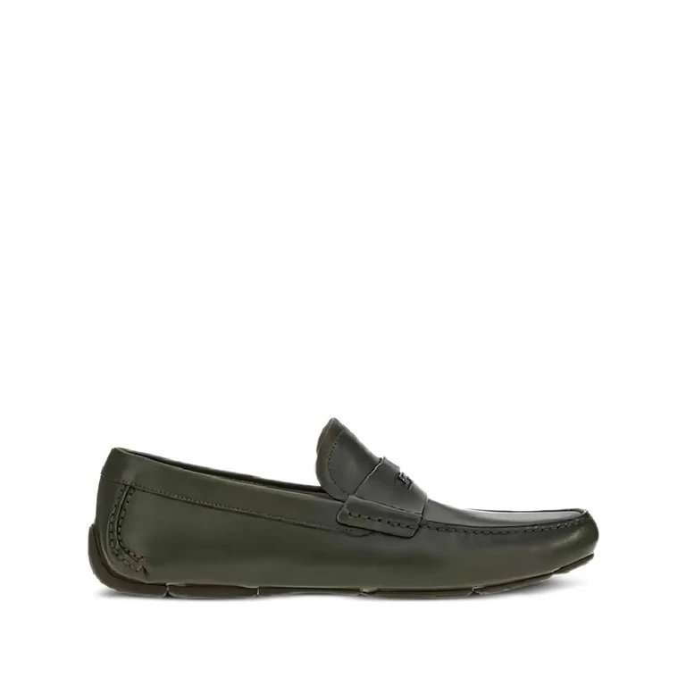 Ferragamo Mens Dark Brown Loafer Loafers