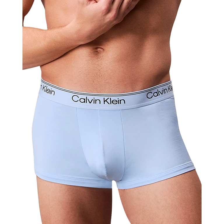 Calvin Klein Microfiber Stretch Low Rise Trunks, Pack of 3
