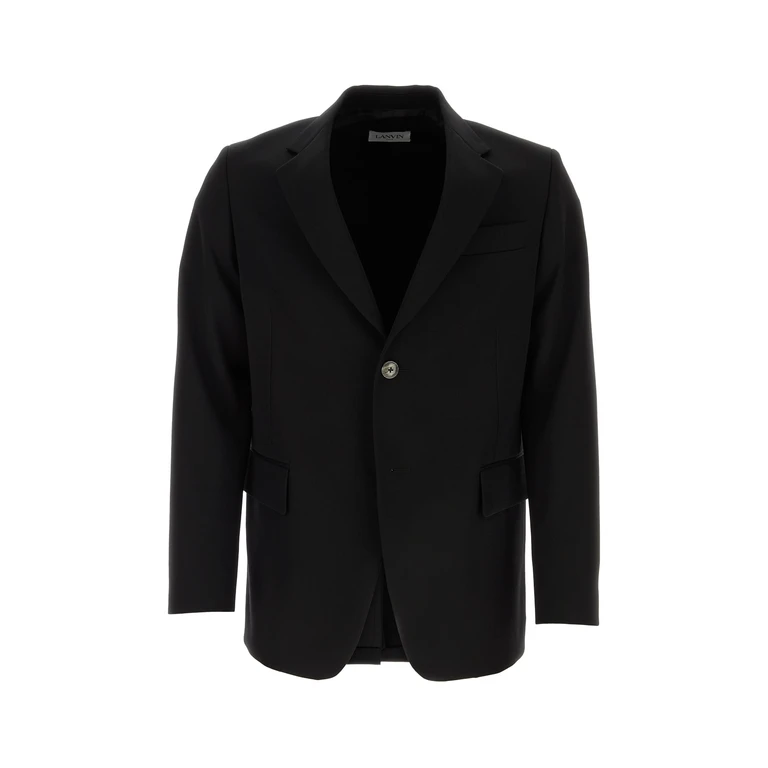 Lanvin Rmja00174885p23 10 Black Giacche E Gilet