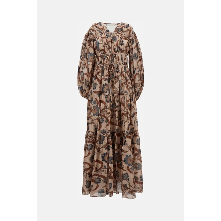 Zimmermann Robe Au Genou - Multicolore