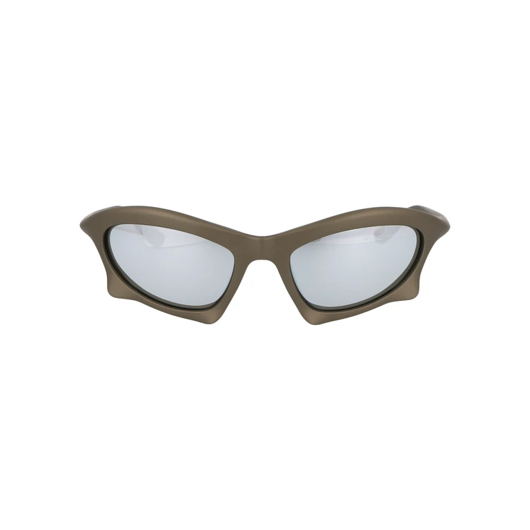 Balenciaga Bb0229s 002 Ruthenium Silver Acetate Sunglasses - Men