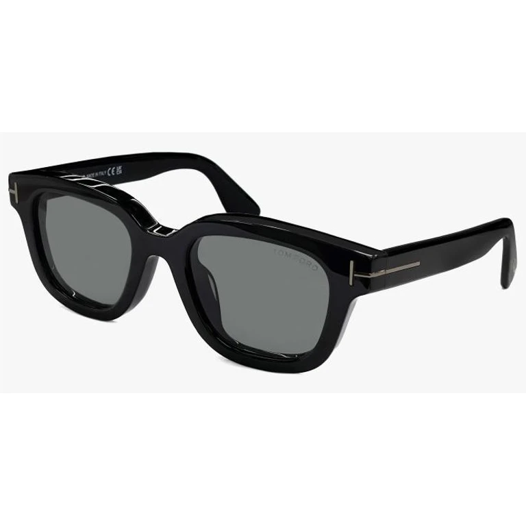 Tom Ford Smoke Square Mens Sunglasses FT1274-D-N 01A 49