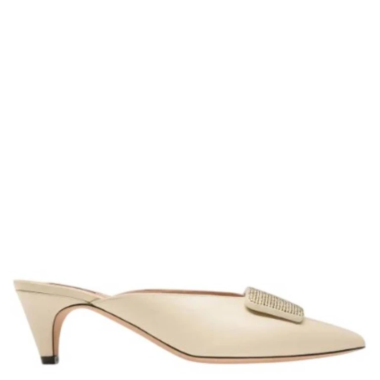 Bally Claye Silvey 55 Leather Mules