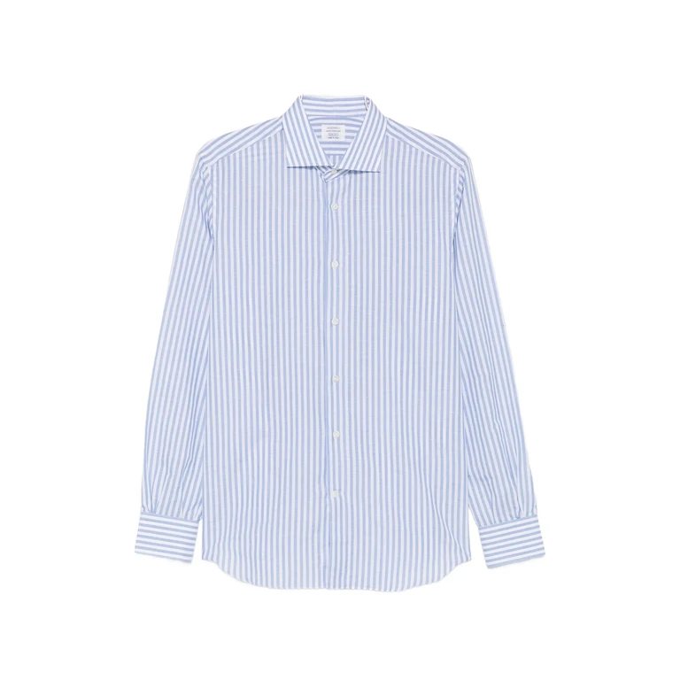 Mazzarelli Vertical-stripe Shirt