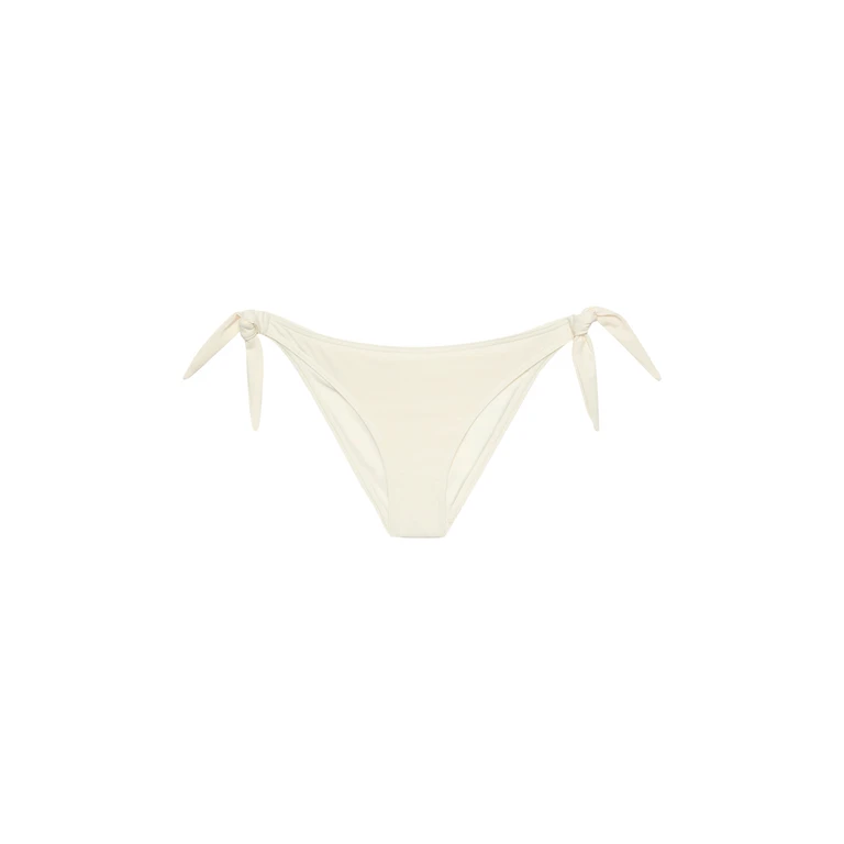 Mc2 Saint Barth Yali Cream Classic Swim Briefs White Bottom - Women