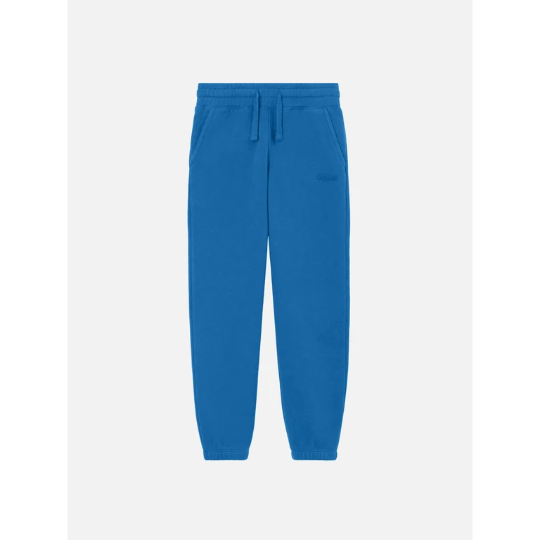 Mc2 Saint Barth Bolt Jr Bluette Fleece Sweatpants Blue Pant