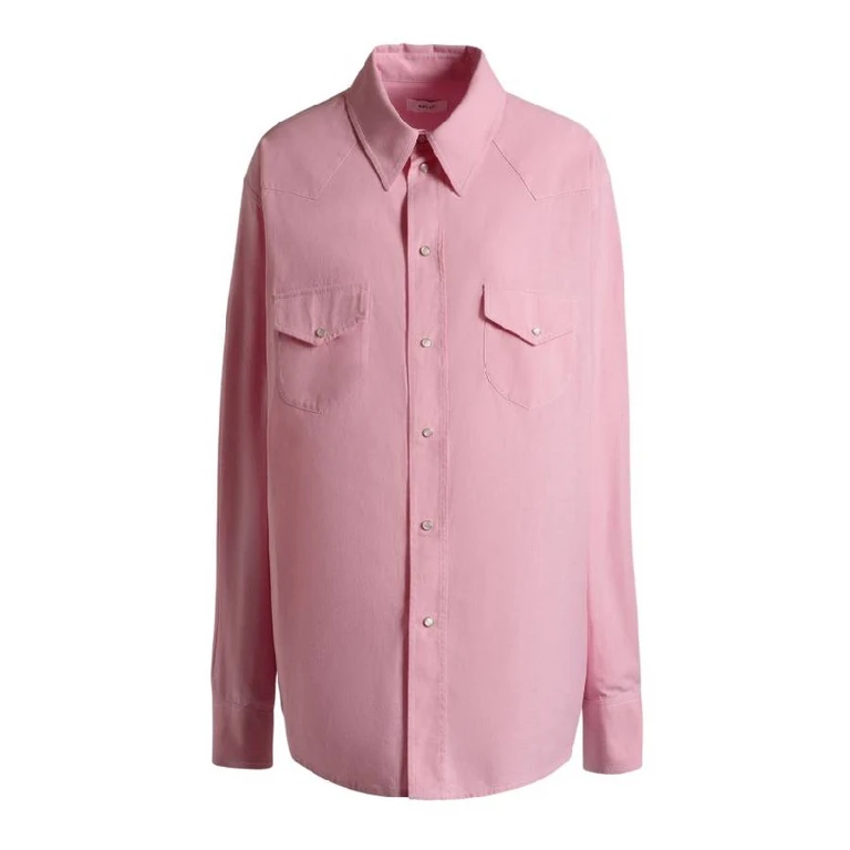 Bally Oversized Relaxed-Fit Cotton Shirt, Size Medium