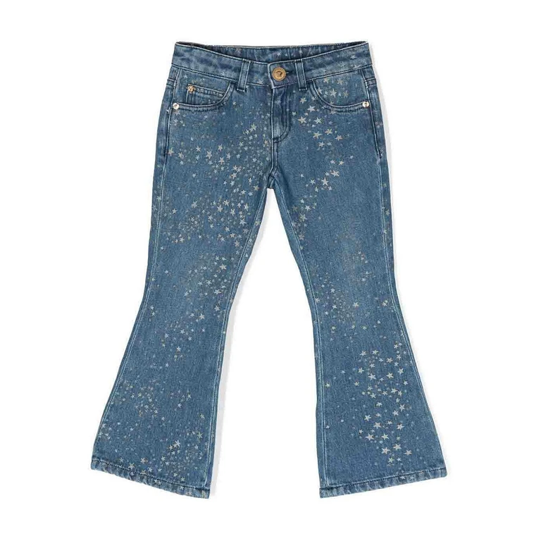 Versace Young Jean Bootcut - Bleu