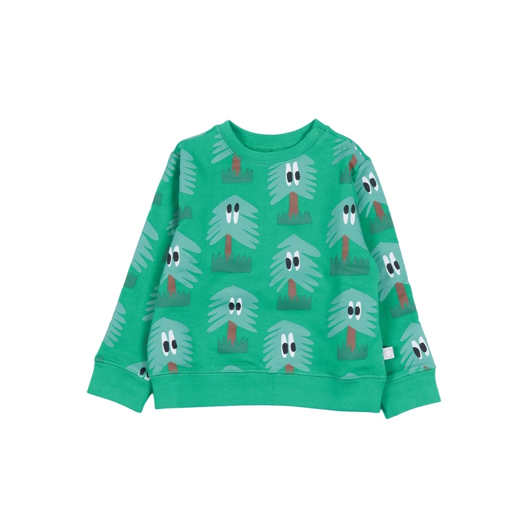 Stella McCartney Sweatshirt Green Cotton