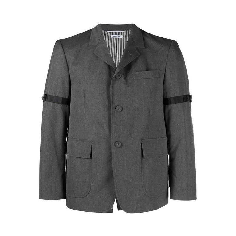 Thom Browne Veste Casual - Bleu Foncé