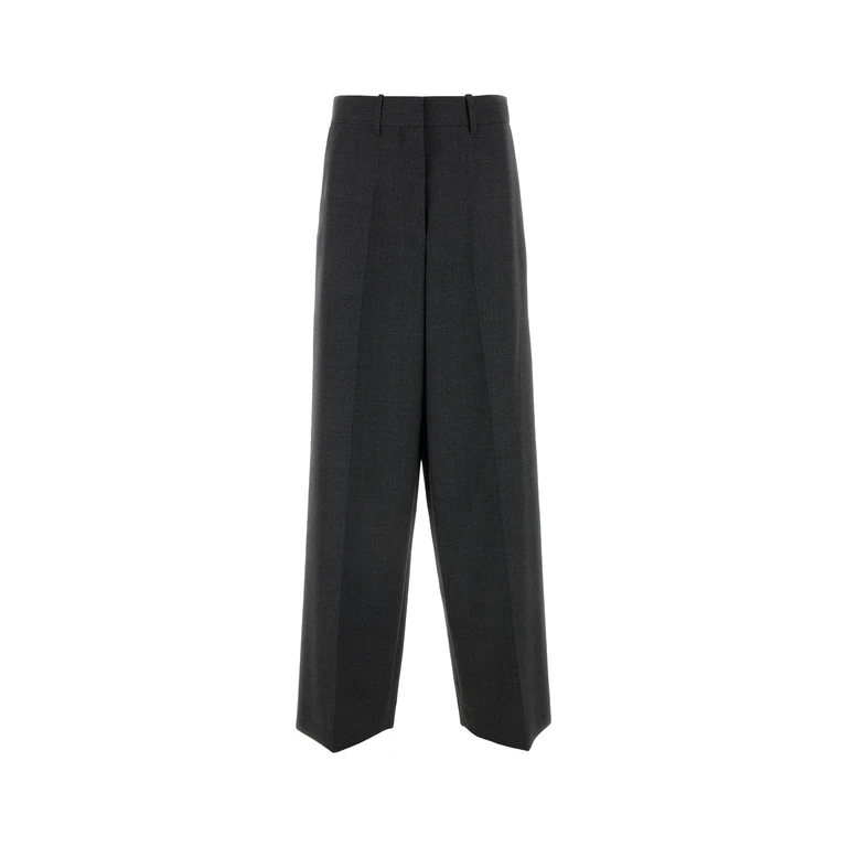 Givenchy Bw514v14fu 067 Greymix Virgin Wool Cotton Pantaloni