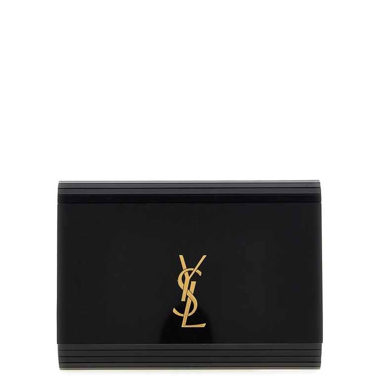 Saint Laurent Black Plexiglass Crossbody Bag - Women