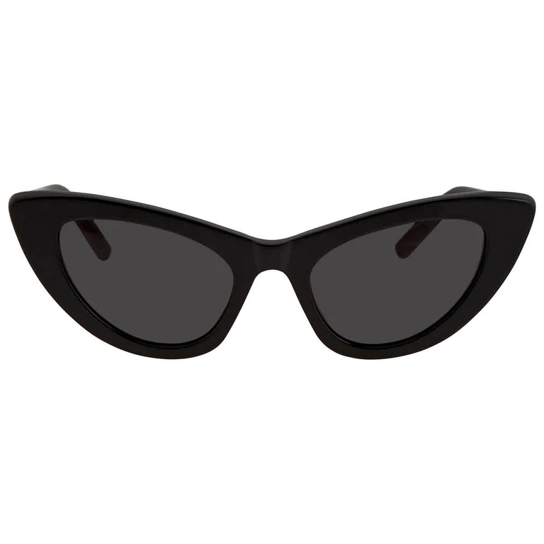 Saint Laurent Grey Cat Eye Ladies Sunglasses SL 213 LILY 001 52