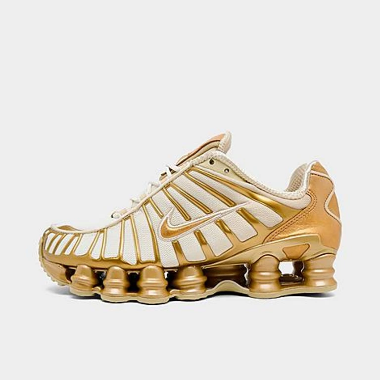 Nike 女款 Shox TL 休闲鞋 Sail/Sail/Sail
