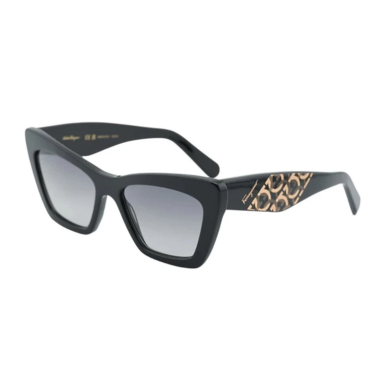 Ferragamo Grey Cat Eye Ladies Sunglasses SF1081SCP 001 55