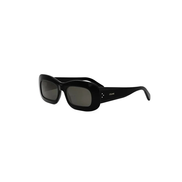 Celine 3 DOTS Smoke Rectangular Ladies Sunglasses CL40294I 01A 53