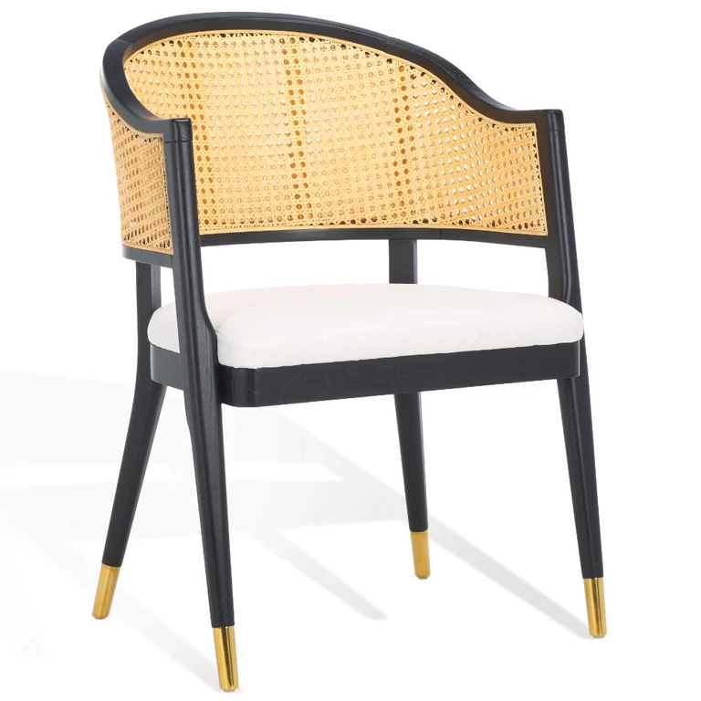 Rogue Curved Rattan Dining Chair