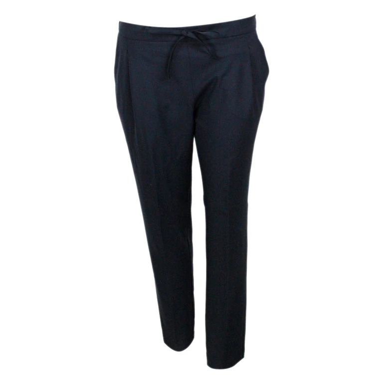 Fabiana Filippi Trousers Blue 75wv 23pa 2ea - Women