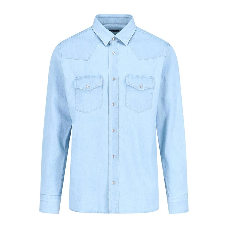 Tom Ford Chemise - Bleu