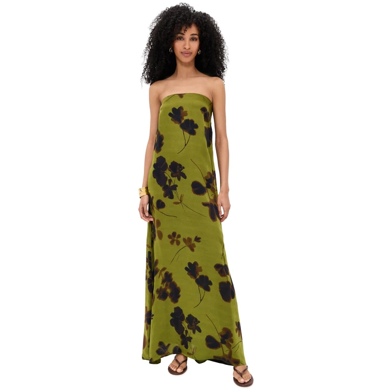 RESA Ophelia Maxi Dress Evergreen XL