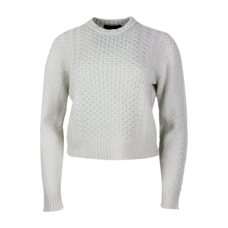 Fabiana Filippi Sweaters White 49wv 10se 7ws 26vi - Women
