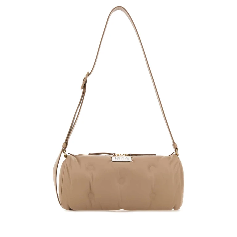 Powder Pink Nappa Leather Glam Slam Crossbody Bag Biche Borse A Tracolla - Women