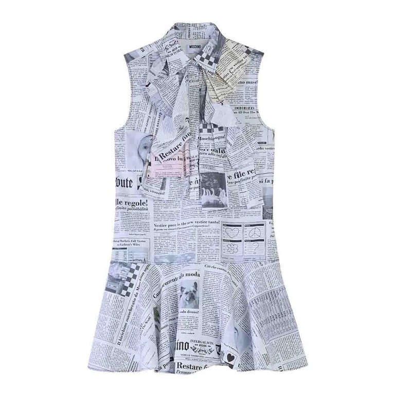 Moschino Robe Courte - Multicolore