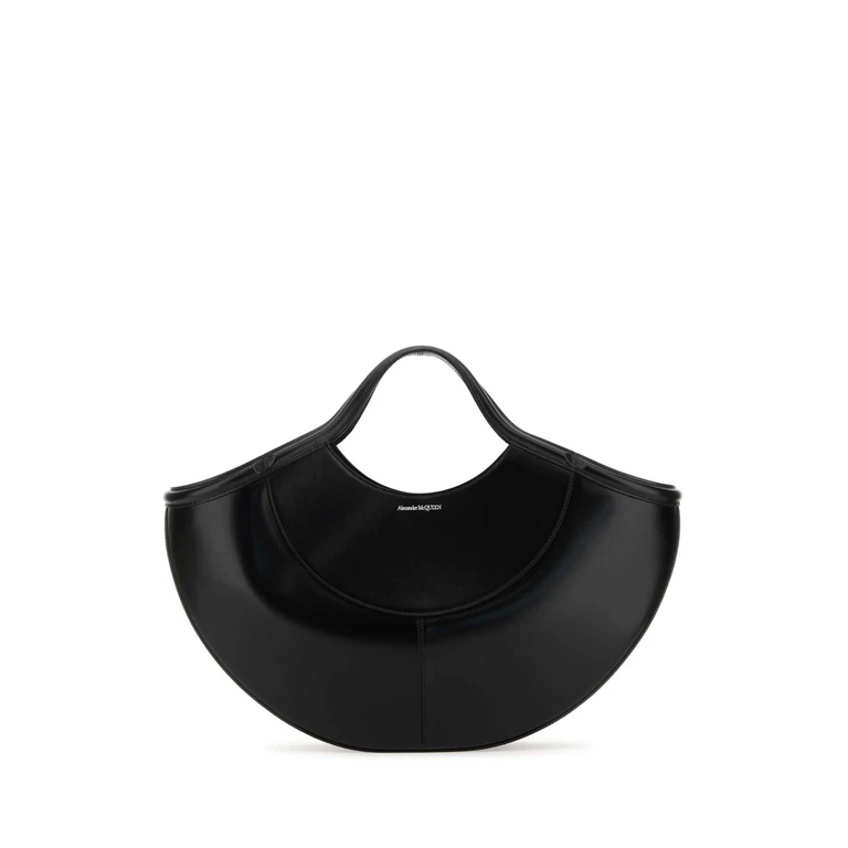 Black Leather The Cove Shopping Bag Borse A Mano - Women