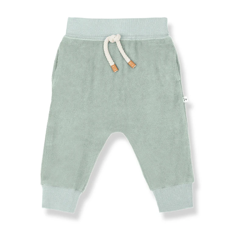 One More In The Family Connor sweatpants Green Cotton Polyester Trackpants