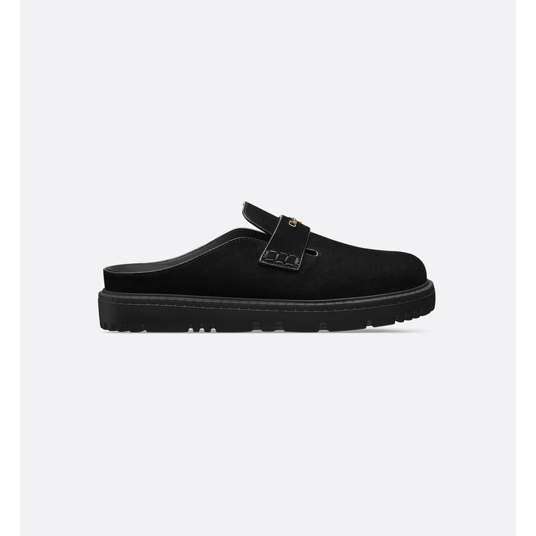 Christian Dior Flat Black Calzature - Women