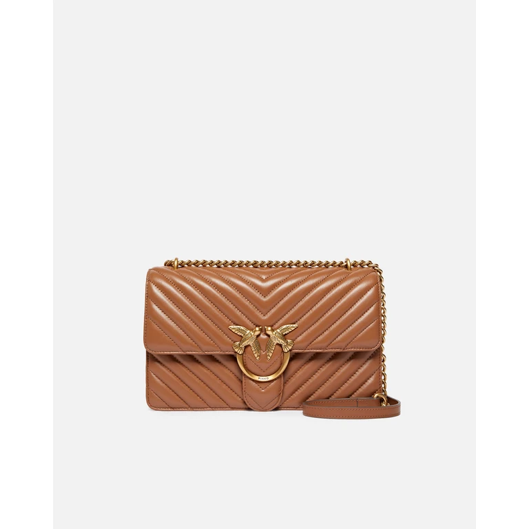 Pinko - Sac bandoulière moyen Love Bag One Chevron