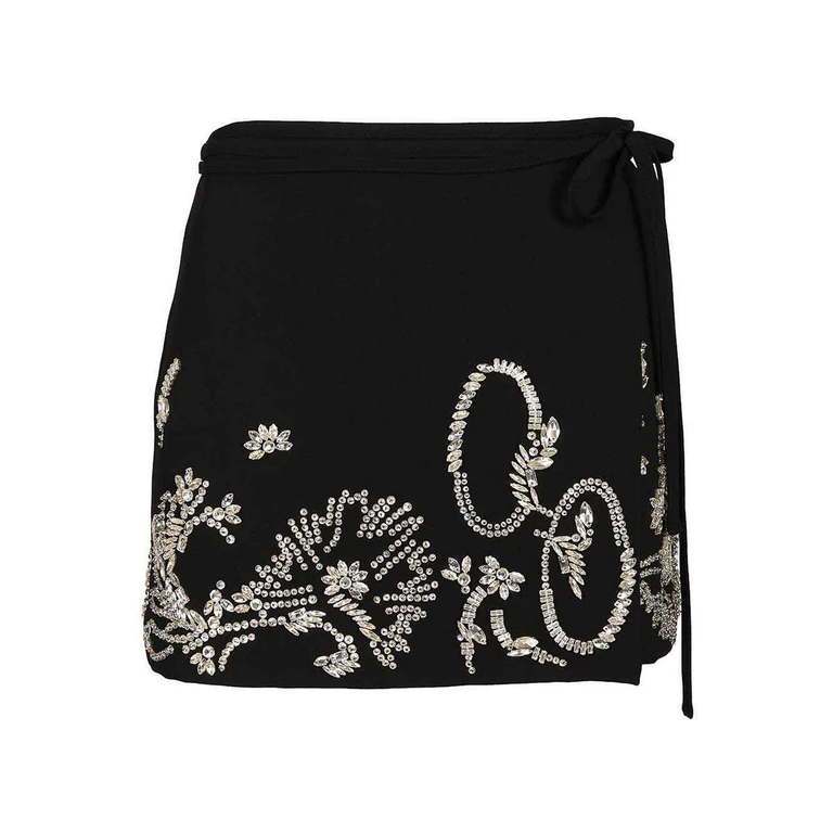 Dries Van Noten Mini Jupe - Noir