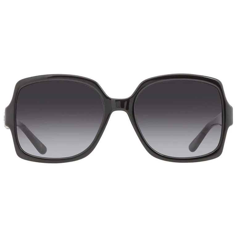 Jimmy Choo Dark gray gradient Square Ladies Sunglasses SAMMI/G/S 0807/9O 55