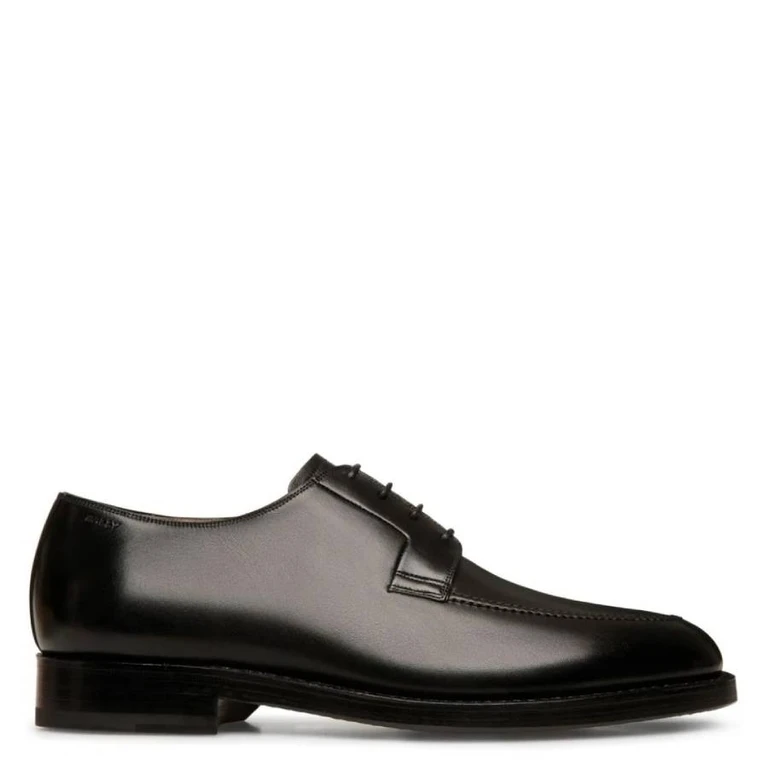 Bally Wimbo Leather Schoenen Derby Shoes, Brand Size 10 ( US Size 11 )