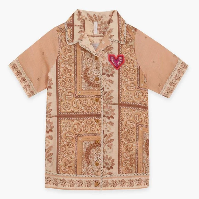 Kids Lucky Shirt Dress