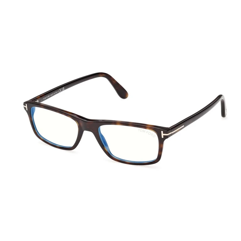 Tom Ford Blue Light Block Rectangular Mens Eyeglasses FT6119-B 052 55