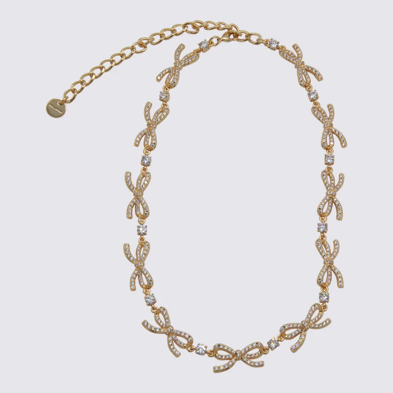 self-portrait Gold Tone Necklace