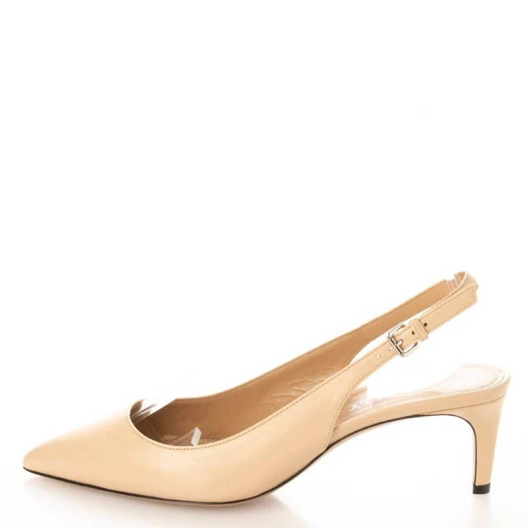Bally Ellun Leather Slingback Pumps